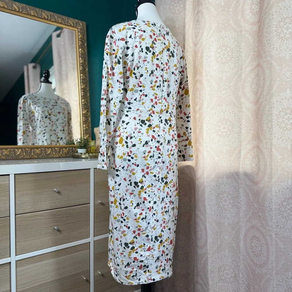 Ltd Edition Downeast+Ashley Rose Reeves Tailored Jersey 100% Cotton Dress - Picture 6 of 9